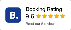 Booking.com rating 9.6/10
