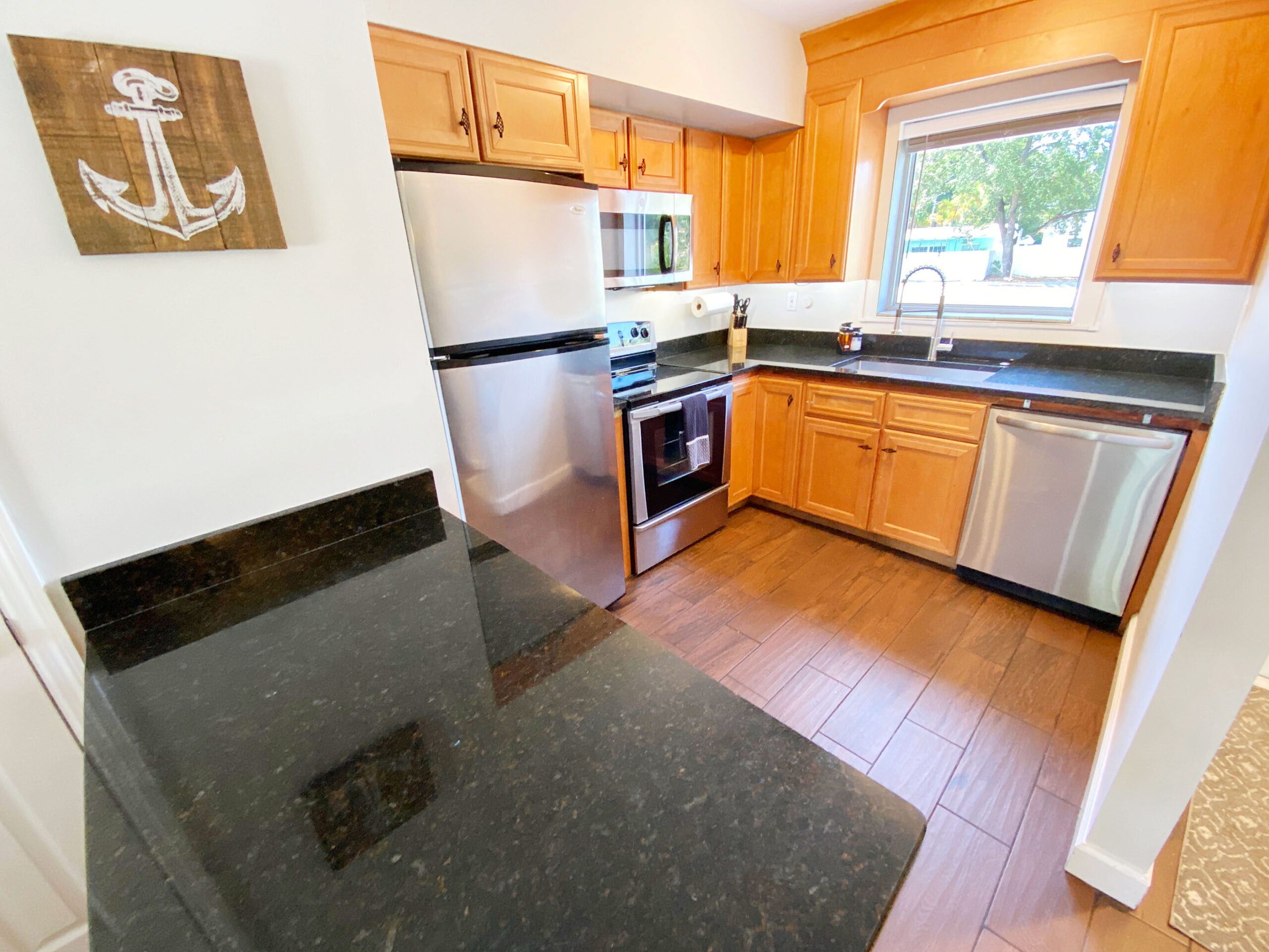 Fully equipped kitchen at Tarpon Harbor 1 vacation rental in Fort Lauderdale
